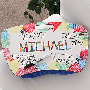 Crayon Time Personalized Dry Erase Board Lap Desk - 5750