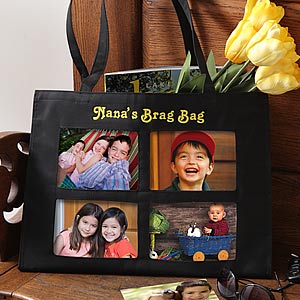 Ladies Personalized Photo Tote Bag - 5856