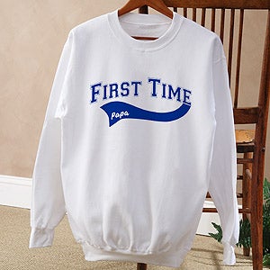 First Time Grandparent Personalized Clothing & Apparel - 5858