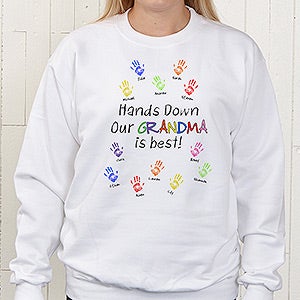 Hands Down Personalized Parent & Grandparent Clothing - 5860