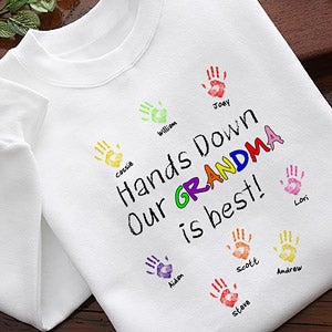 Hands Down Personalized Parent & Grandparent Clothing - 5860