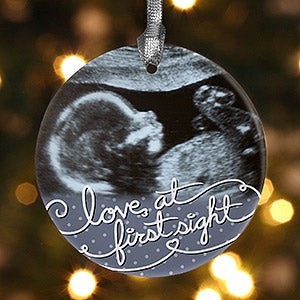 baby sonogram photo personalized christmas ornament 1 baby sonogram photo personalized christmas ornament 1