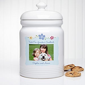 Custom Personalized Photo Cookie Jar - Treats for My Sweetheart - 5871