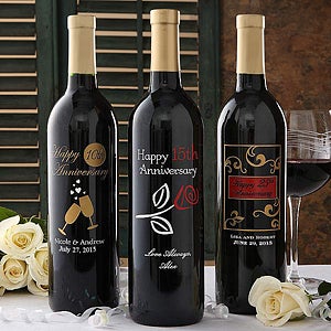 ... romantic way to toast the bride and groom with our Wedding Wine Art