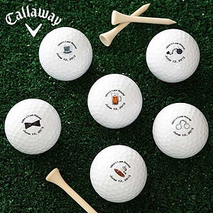 Personalized Wedding Golf Balls - Groom's Last Round - 6191