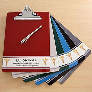 Personalized Clipboard Gift Idea for a Nurse