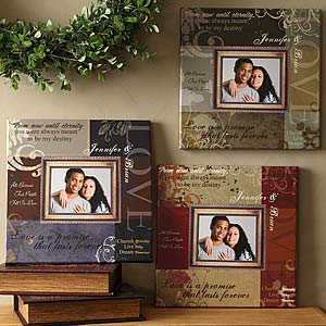 Love Is A Promise Romantic Photo Canvas Art - 6478