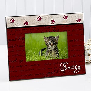 Good Kitty Personalized Frame