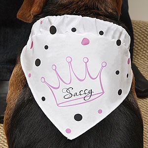 Dog Princess Personalized Pet Bandana - 6579