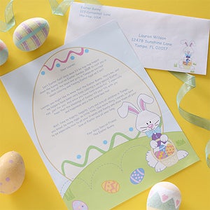 Personalized Letter From The Easter Bunny - 6604