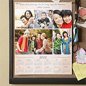 Photo Collage Personalized School Calendar - 6620