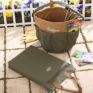 Personalized Garden Tools Bag & Kneeling Pad - 6686