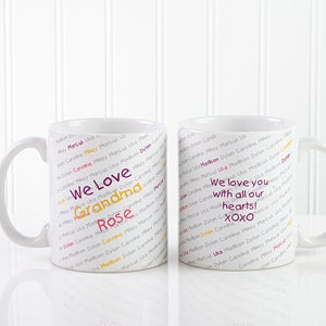 Her Little Ones Personalized Coffee Mug for Mom & Grandma - 6712