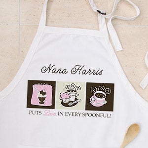 Personalized Aprons & Potholders - Loving Spoonful - 6714