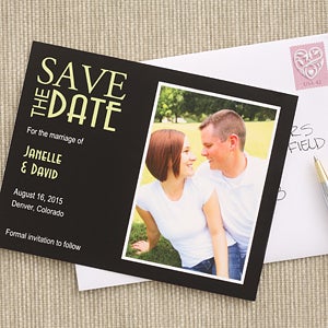 Photo Save The Date Wedding Cards & Magnets - 6737