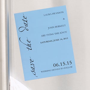Custom Personalized Save The Date Cards & Magnets - 6755