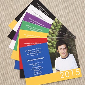Custom Photo Graduation Invitations - Honor The Graduate - 6765