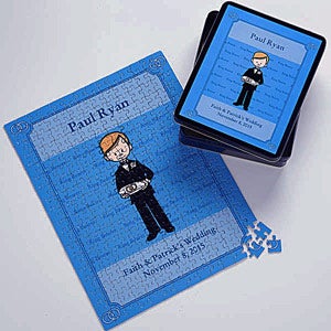 Personalized Ring Bearer Gift Puzzle - 6869