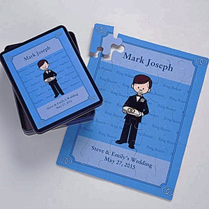 Personalized Ring Bearer Gift Puzzle - 6869