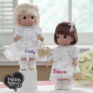 Precious Moments Personalized Flower Girl Dolls - 6877