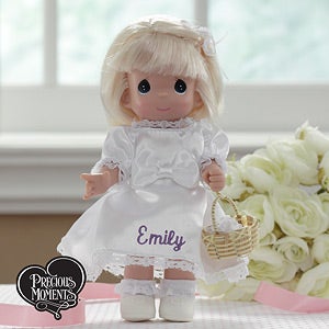 Precious Moments Personalized Flower Girl Dolls - 6877