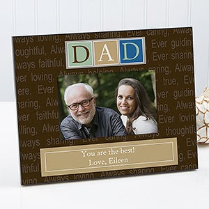 Personalized Picture Frames for Mem - Fathers, Grandfathers, Uncles - 7002