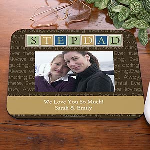 Personalized Mouse Pad for Men - Fathers, Grandfathers, Uncles - 7003