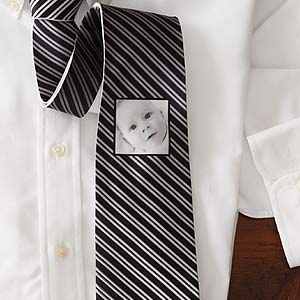 Photo Personalized Striped Ties for Men - 7010