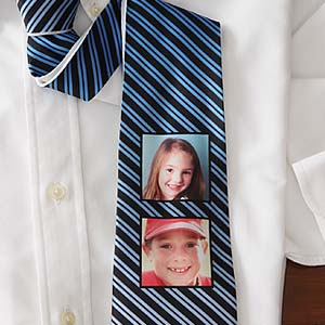 Photo Personalized Striped Ties for Men - 7010
