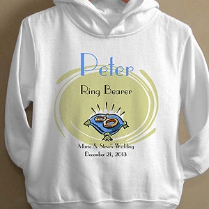 Personalized Ring Bearer Shirts and Hats - 7020