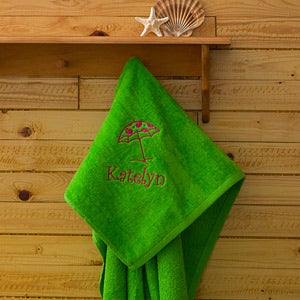 Beach Fun Personalized Beach Towels - 7162