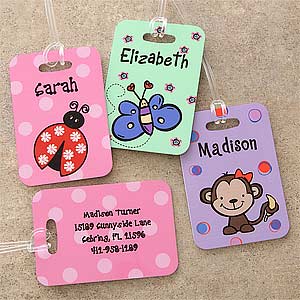 childrens luggage tag