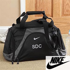 Personalized Nike Duffel Bag with Monogram