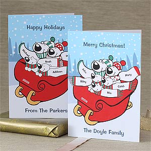 Polar Bear Family© Cards & Envelopes