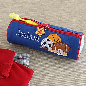 Boys Personalized Sports Duffel Bag & Travel Case - 7348