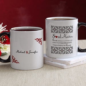 Soul Mates Personalized Photo Coffee Mugs - 7419