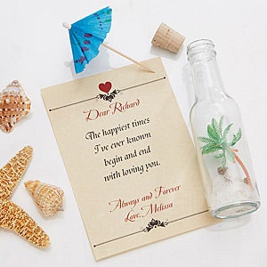 Love Letter In A Bottle Romantic Personalized Gifts - 7445