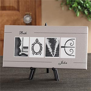 LOVE Personalized Romantic Canvas Art - 7469