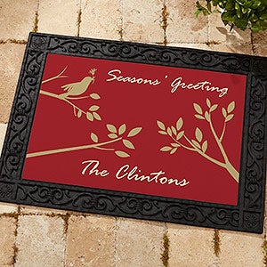 Personalized Doormats - Welcome Sparrow - 7586