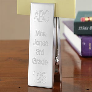 Elementary School Teacher Personalized Paperweight - 7725