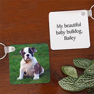 Pet Photo Personalized Key Chains - 7780