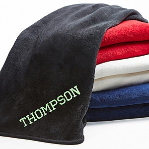 Personalized Fleece Blankets - Game Day - 7813