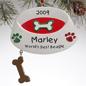 Top Dog© Personalized Ornament - 7822