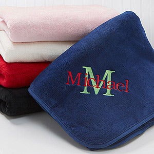 Personalized Fleece Blanket for Kids - All About Me - 7850