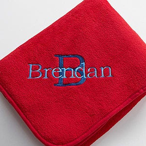 Personalized Fleece Blanket for Kids - All About Me - 7850