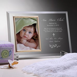 Personalized Christening Frame