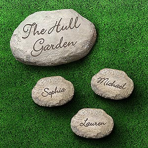 Personalized Garden Stepping Stones - 7970