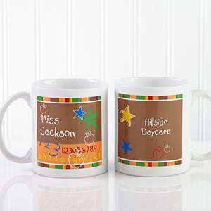 Personalized Preschool Teacher Coffee Mug - 8033