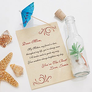 message in a bottle gifts