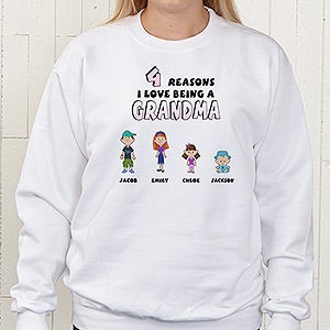 Personalized Clothing for Her - Mother & Grandmother Reason Why - 8159